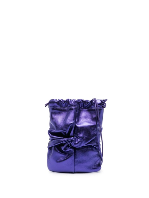 Hereu Ronet metallic bucket bag - Purple - zdjęcie produktu nr 1