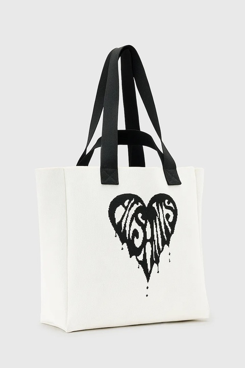AllSaints torebka IZZY kolor biały W297XD - zdjęcie produktu nr 2