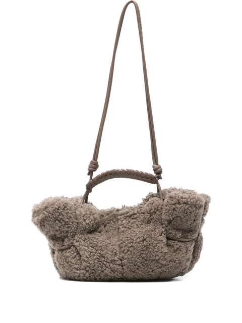 Hereu braided-handle tote bag - Grey - zdjęcie produktu nr 1
