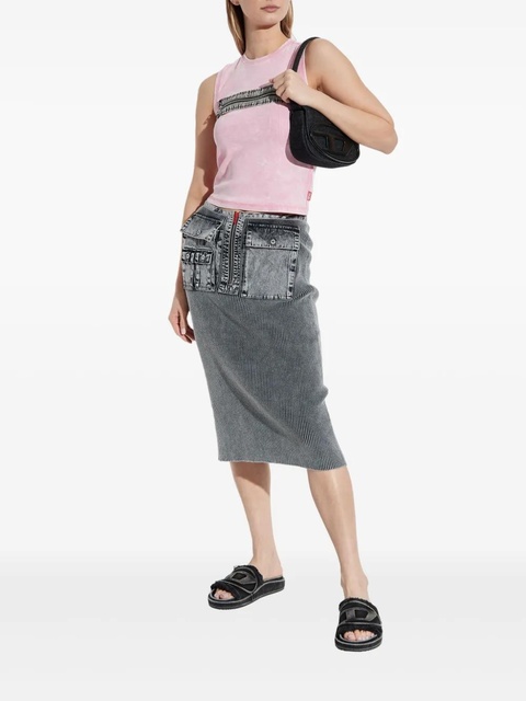 Diesel T-Arted tank top - Pink - zdjęcie produktu nr 2