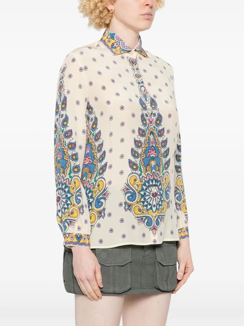 ETRO floral shirt - Neutrals - zdjęcie produktu nr 2