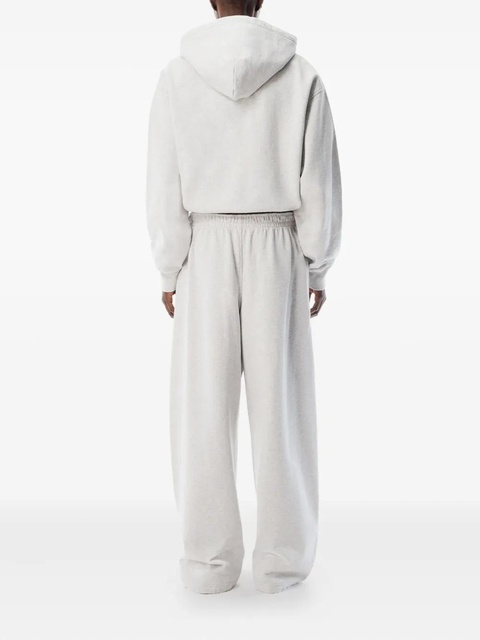 Alexander Wang rhinestone-drawcord track pants - Grey - zdjęcie produktu nr 2