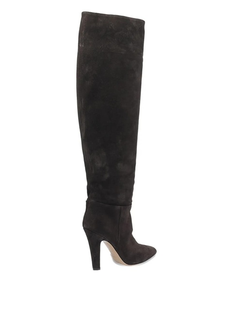 Paris Texas 10mm Elsa pointed-toe suede boots - Brown - zdjęcie produktu nr 2
