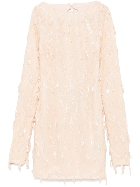 ROTATE BIRGER CHRISTENSEN sequinned mini dress - Neutrals - zdjęcie produktu nr 1