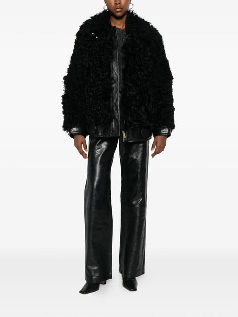 Golden Goose Osanne shearling jacket - Black - zdjęcie produktu nr 2