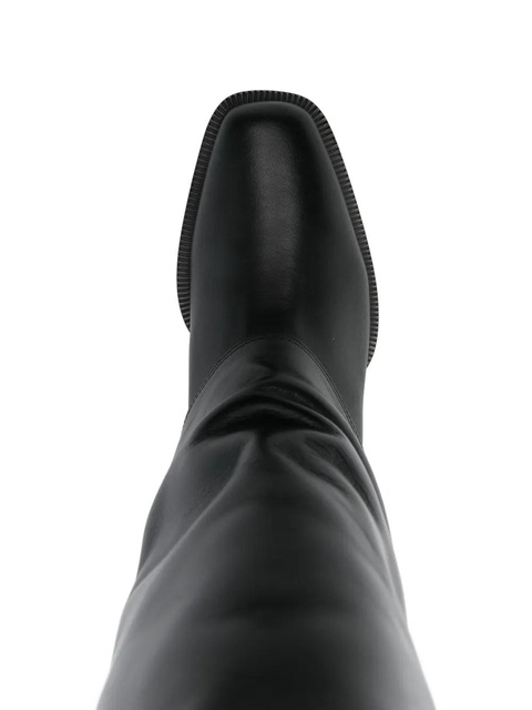 FENDI leather ankle boots - Black - zdjęcie produktu nr 2