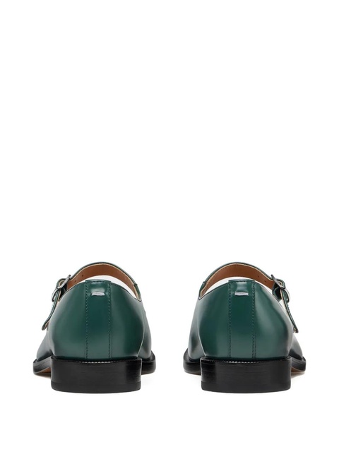 Maison Margiela Tabi mary-jane brushed leather - Green - zdjęcie produktu nr 1