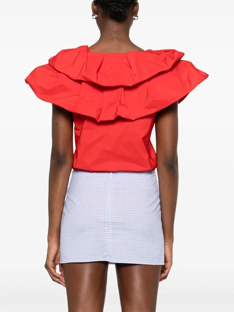 Essentiel Antwerp Hillary top - Red - zdjęcie produktu nr 2