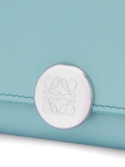 LOEWE Pebble vertical wallet - Blue - zdjęcie produktu nr 2