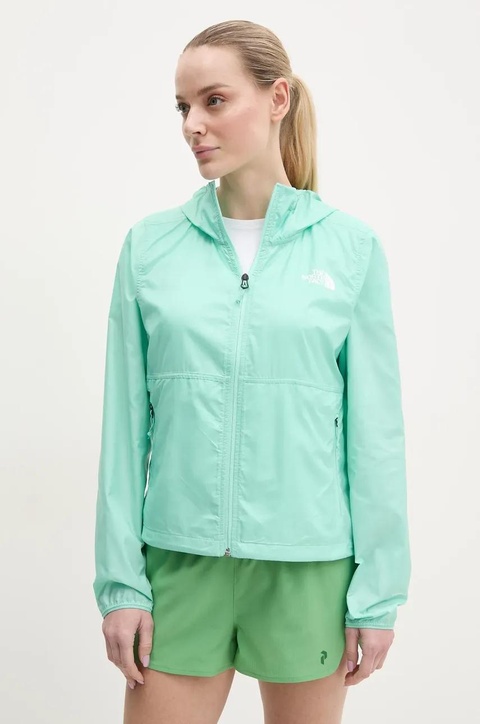 The North Face wiatrówka TNF Cyclone kolor turkusowy NF0A8B6G6EI1 - zdjęcie produktu nr 1