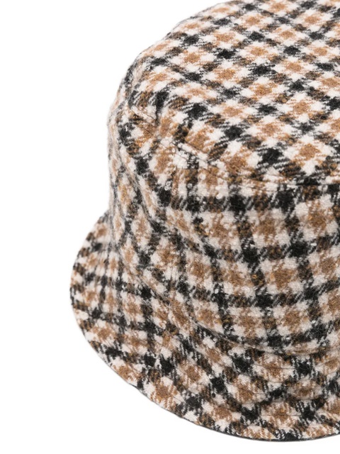 Moncler checked bucket hat - Green - zdjęcie produktu nr 1