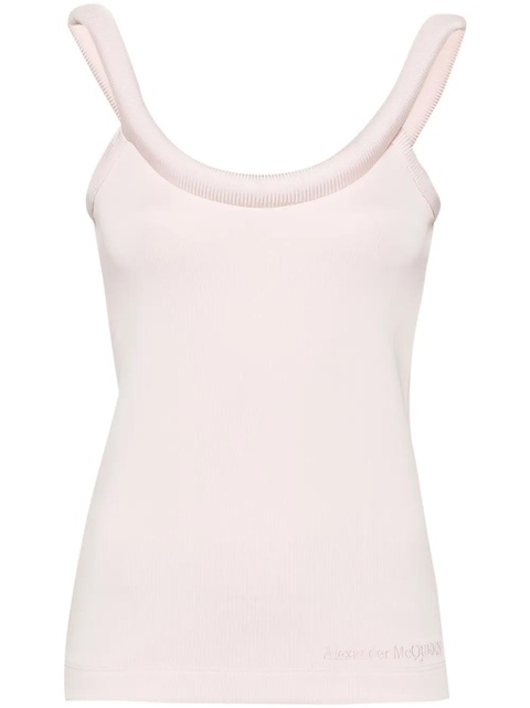 Alexander McQueen 3D-detailing sleeveless top - Pink - zdjęcie produktu nr 1