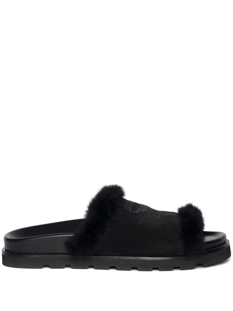 Zadig&Voltaire Teddy Bare sandals - Black - zdjęcie produktu nr 1