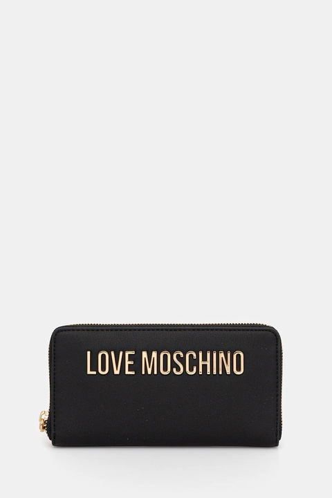 Love Moschino portfel damski kolor czarny JC5611PP0NKD0000 - zdjęcie produktu nr 1