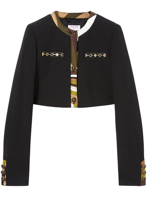 PUCCI Vivara-print jacket - Black - zdjęcie produktu nr 1