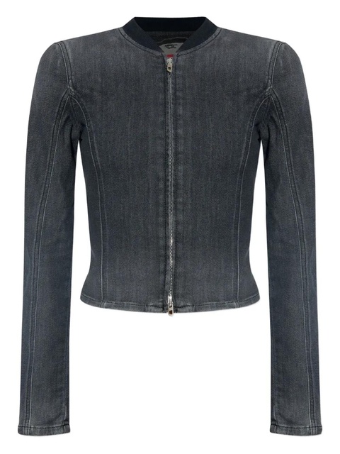Diesel De-Gary-D zip-front jacket - Black - zdjęcie produktu nr 1