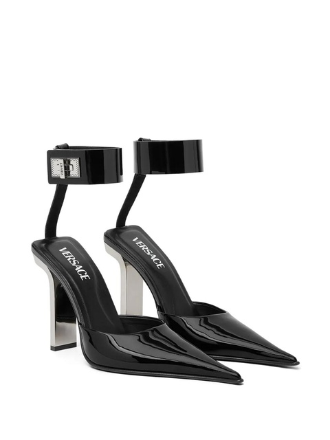 Versace 105mm Slice slingback pumps - Black - zdjęcie produktu nr 2