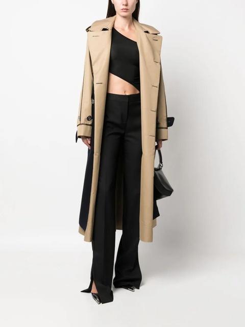 Off-White split-hem tailored trousers - Black - zdjęcie produktu nr 2