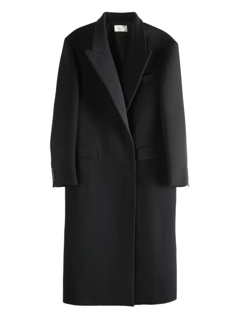 The Row long-sleeve coat - Black - zdjęcie produktu nr 1