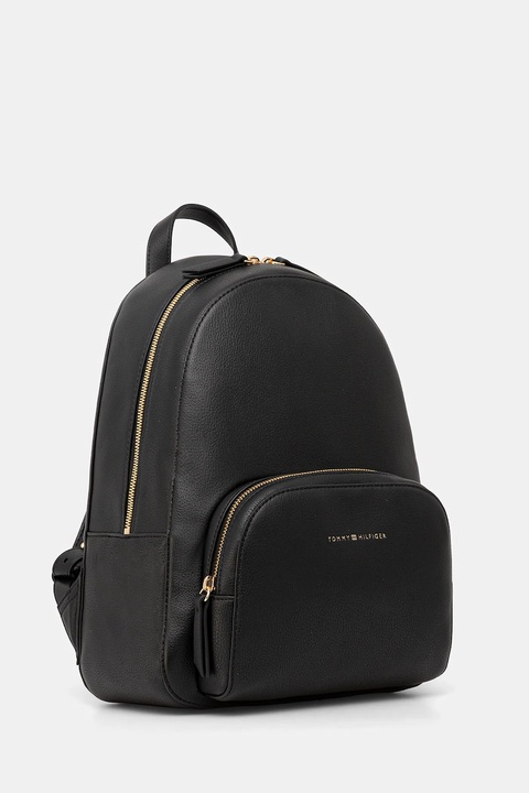 Tommy Hilfiger plecak damski kolor czarny mały gładki AW0AW18118 - zdjęcie produktu nr 1