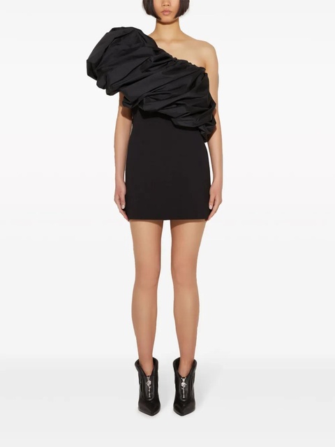 PUCCI asymmetric one-shoulder crepe minidress - Black - zdjęcie produktu nr 2
