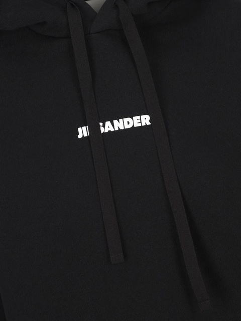 Jil Sander drawstring hoodie - Black - zdjęcie produktu nr 2