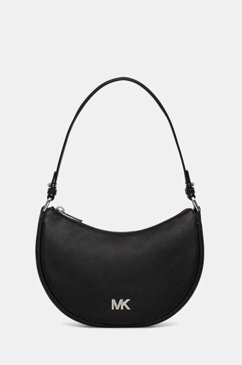 MICHAEL Michael Kors torebka skórzana kolor czarny 32S5S8QU1L - zdjęcie produktu nr 1