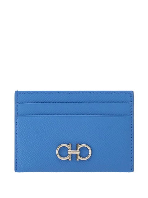 Ferragamo Gancini cardholder - Blue - zdjęcie produktu nr 1