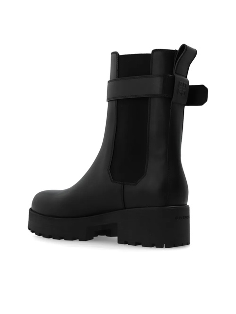 Givenchy buckled leather boots - Black - zdjęcie produktu nr 2