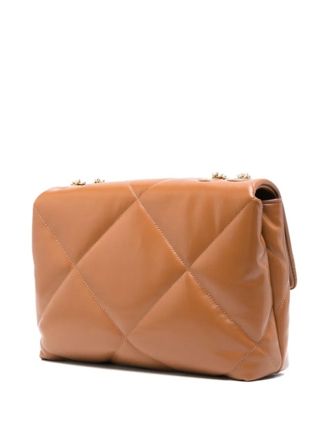 Tory Burch Kira diamond-quilted leather shoulder bag - Brown - zdjęcie produktu nr 2