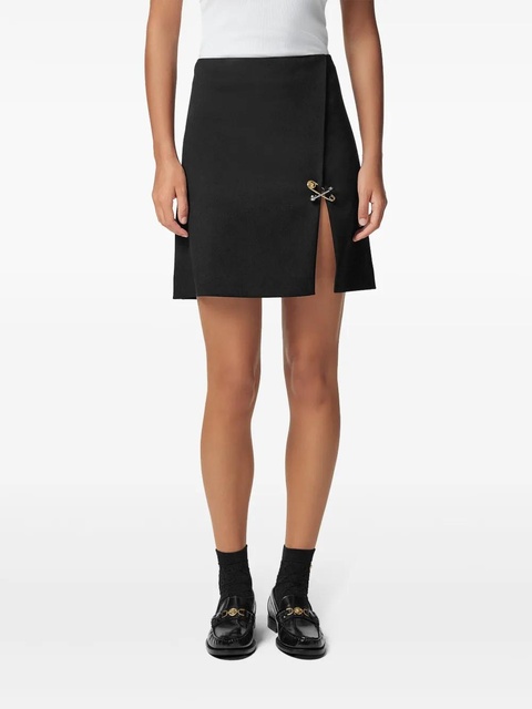 Versace Safety Pin A-line mini skirt - Black - zdjęcie produktu nr 2