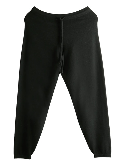 The Row drawstring cashmere trousers - Black - zdjęcie produktu nr 2