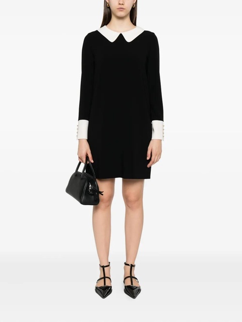 Max Mara Peter Pan-collar mini dress - Black - zdjęcie produktu nr 1