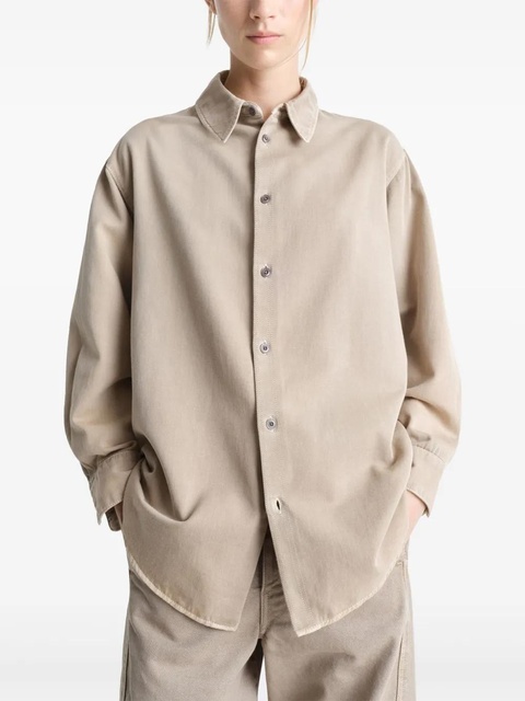 LEMAIRE relaxed shirt - Neutrals - zdjęcie produktu nr 2
