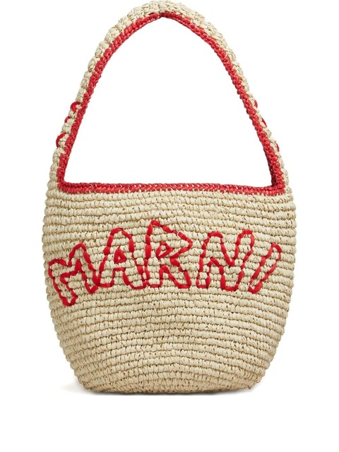 Marni small Nassa shoulder bag - White - zdjęcie produktu nr 1