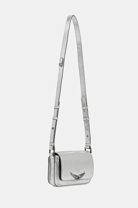 ZADIG&VOLTAIRE torebka kolor srebrny LWBA04042 - zdjęcie produktu nr 2
