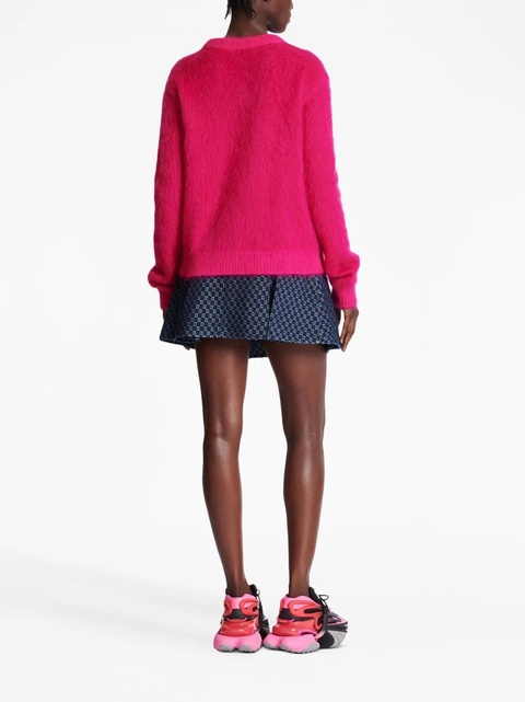 Balmain logo-jacquard jumper - Pink - zdjęcie produktu nr 2