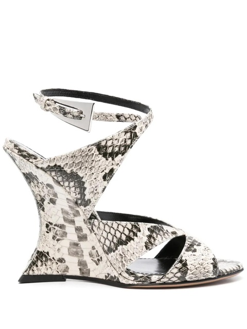 Paris Texas 110mm Laila sandals - White - zdjęcie produktu nr 1
