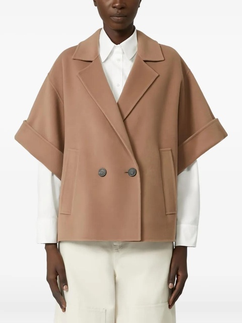 Weekend Max Mara Pera double-breasted short coat - Neutrals - zdjęcie produktu nr 1