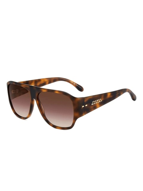 Isabel Marant Eyewear tortoiseshell-effect square-frame sunglasses - HAVANA - zdjęcie produktu nr 1