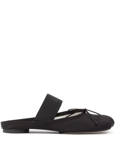MM6 Maison Margiela anatomic-toe leather slippers - Black - zdjęcie produktu nr 2