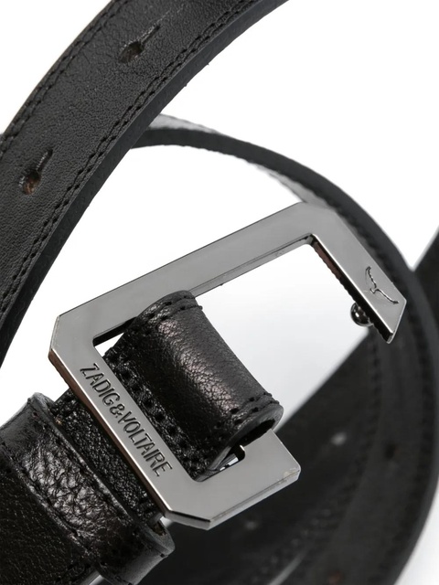 Zadig&Voltaire La Cecilia leather belt - Black - zdjęcie produktu nr 2