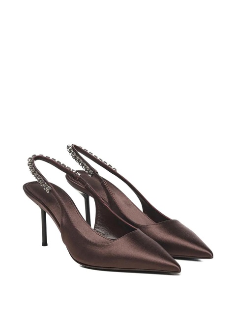 Paris Texas 70mm Lidia slingback pumps - Brown - zdjęcie produktu nr 1