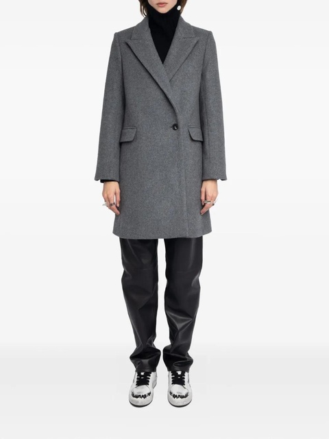 Zadig&Voltaire single-button coat - Grey - zdjęcie produktu nr 2