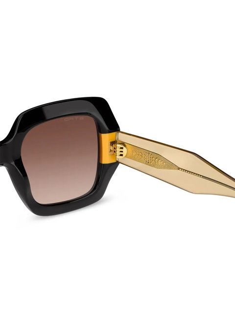 ETRO square-frame logo-plaque sunglasses - Brown - zdjęcie produktu nr 2