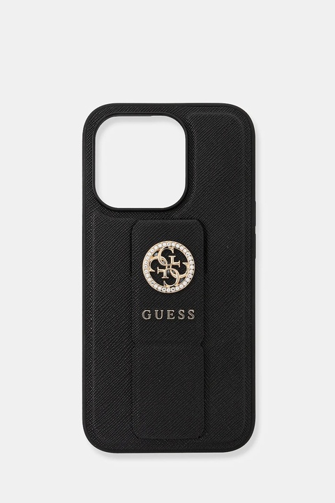 Guess etui na telefon iPhone 15 Pro 6.1" kolor czarny GUHCP15LPGSSADK - zdjęcie produktu nr 1