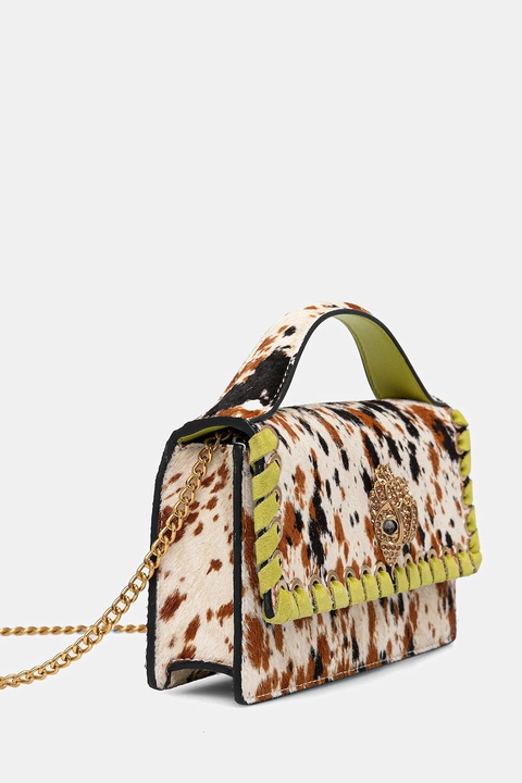 Kurt Geiger London torebka skórzana kolor brązowy 2744139189 - zdjęcie produktu nr 2