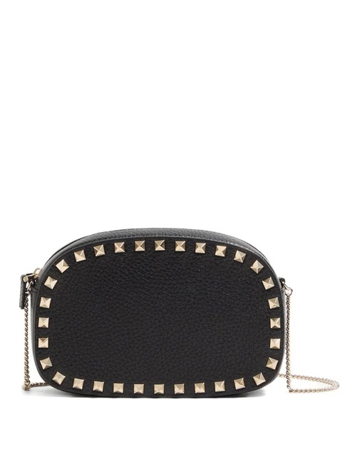 Valentino Garavani mini Rockstud cross body bag - Black - zdjęcie produktu nr 1