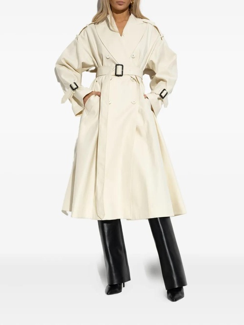 Givenchy double-breasted belted coat - White - zdjęcie produktu nr 1