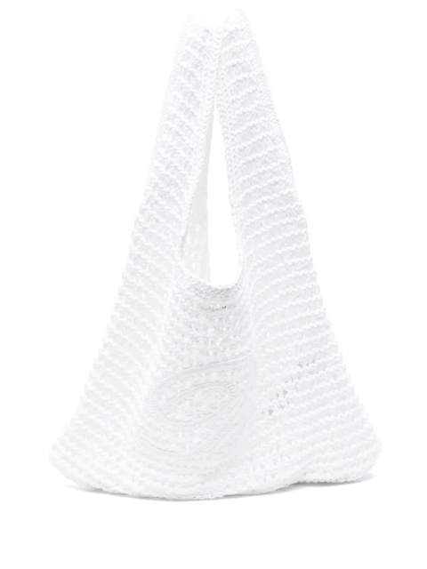 Blumarine logo-embroidered tote bag - White - zdjęcie produktu nr 1